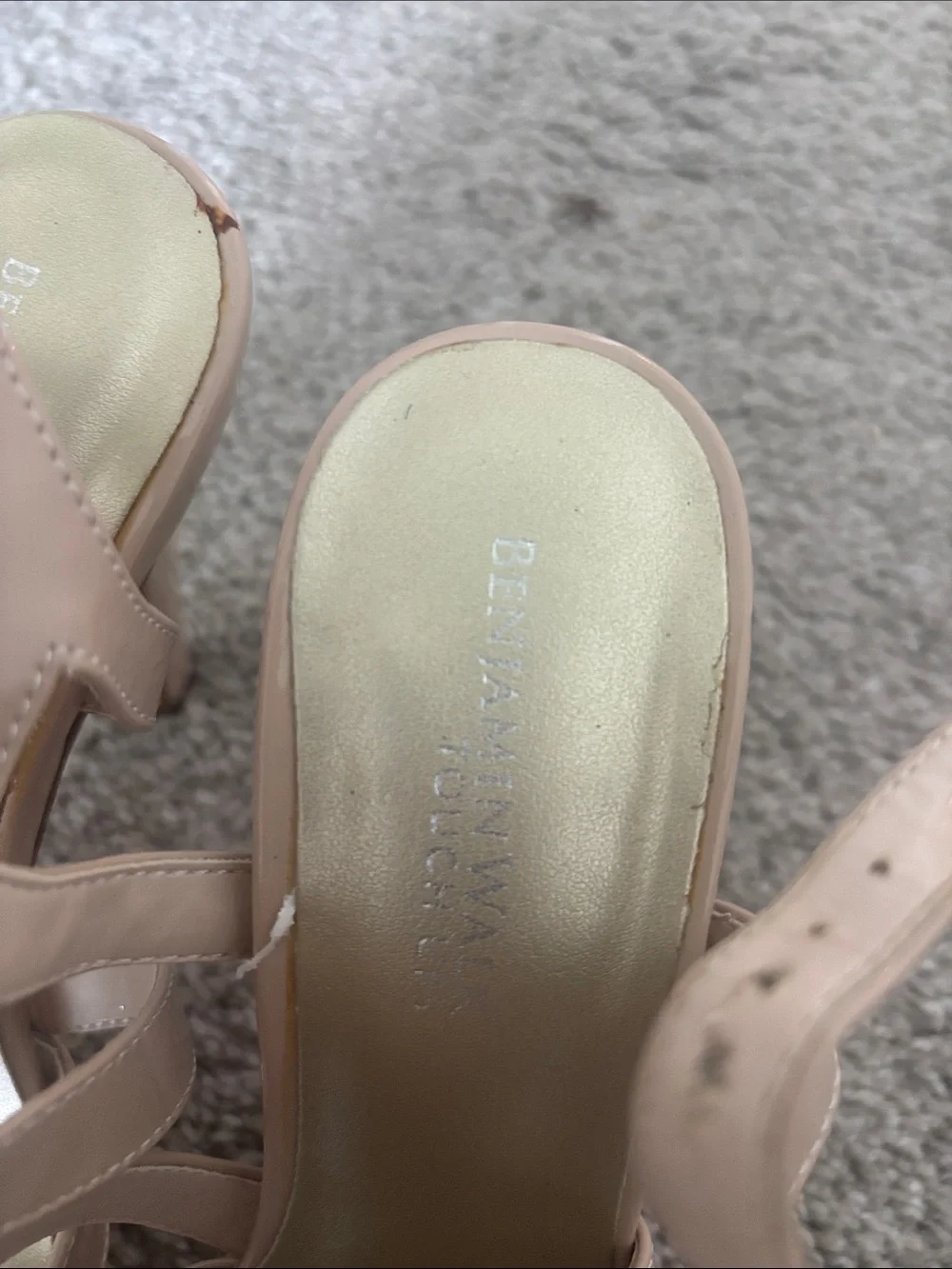 Benjamin walk nude pageant heels